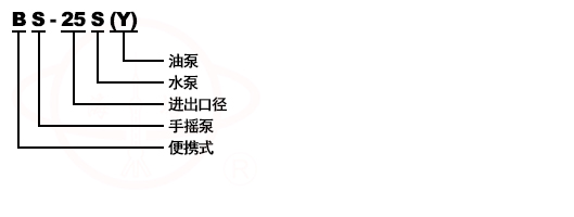 W型單級(jí)懸臂式漩渦泵型號(hào)意義